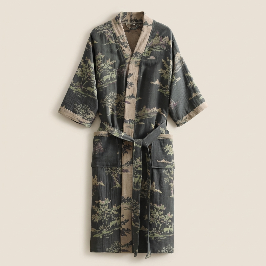 Peignoir Femme Style Japonais