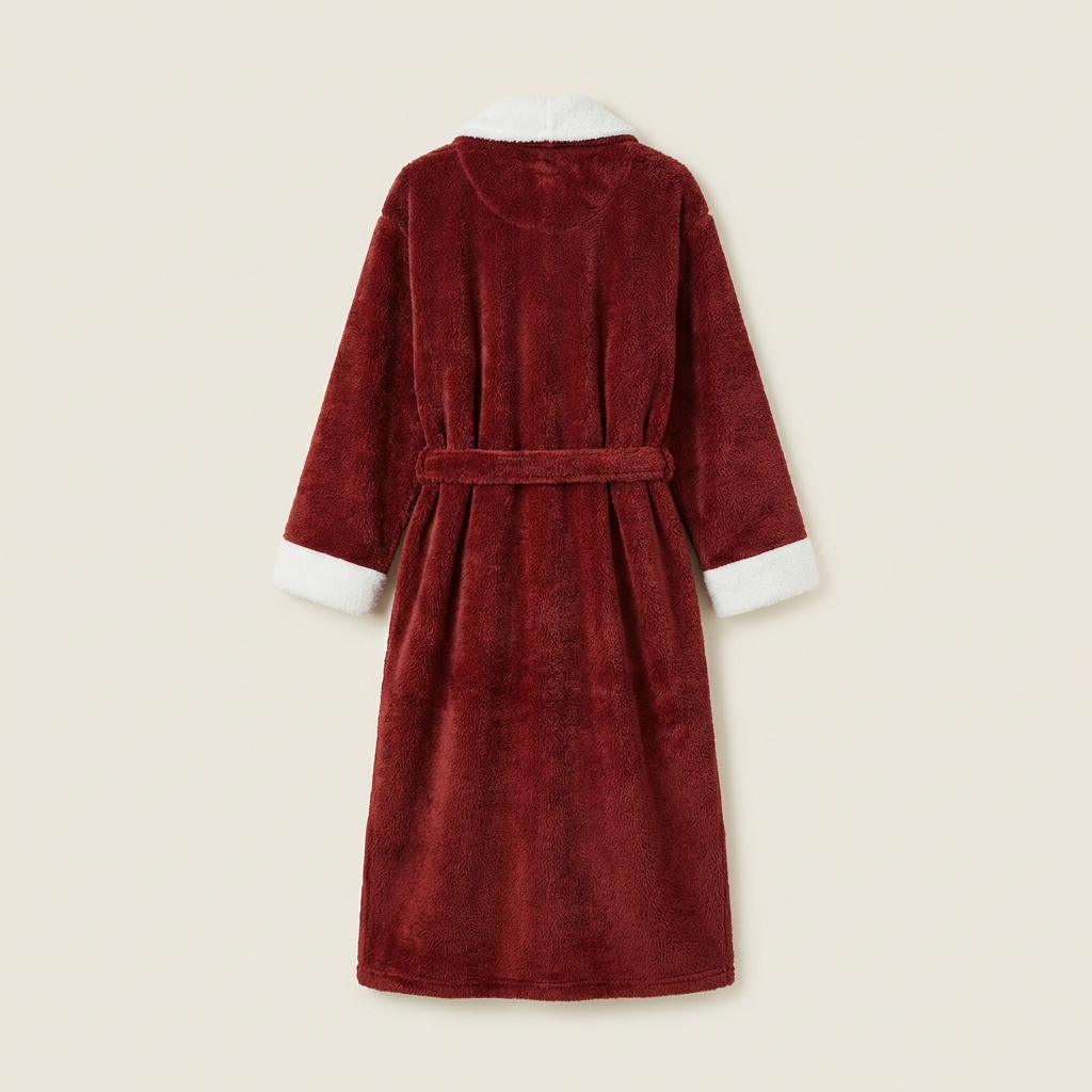 Peignoir Long Homme et Femme en Polaire Épaisse