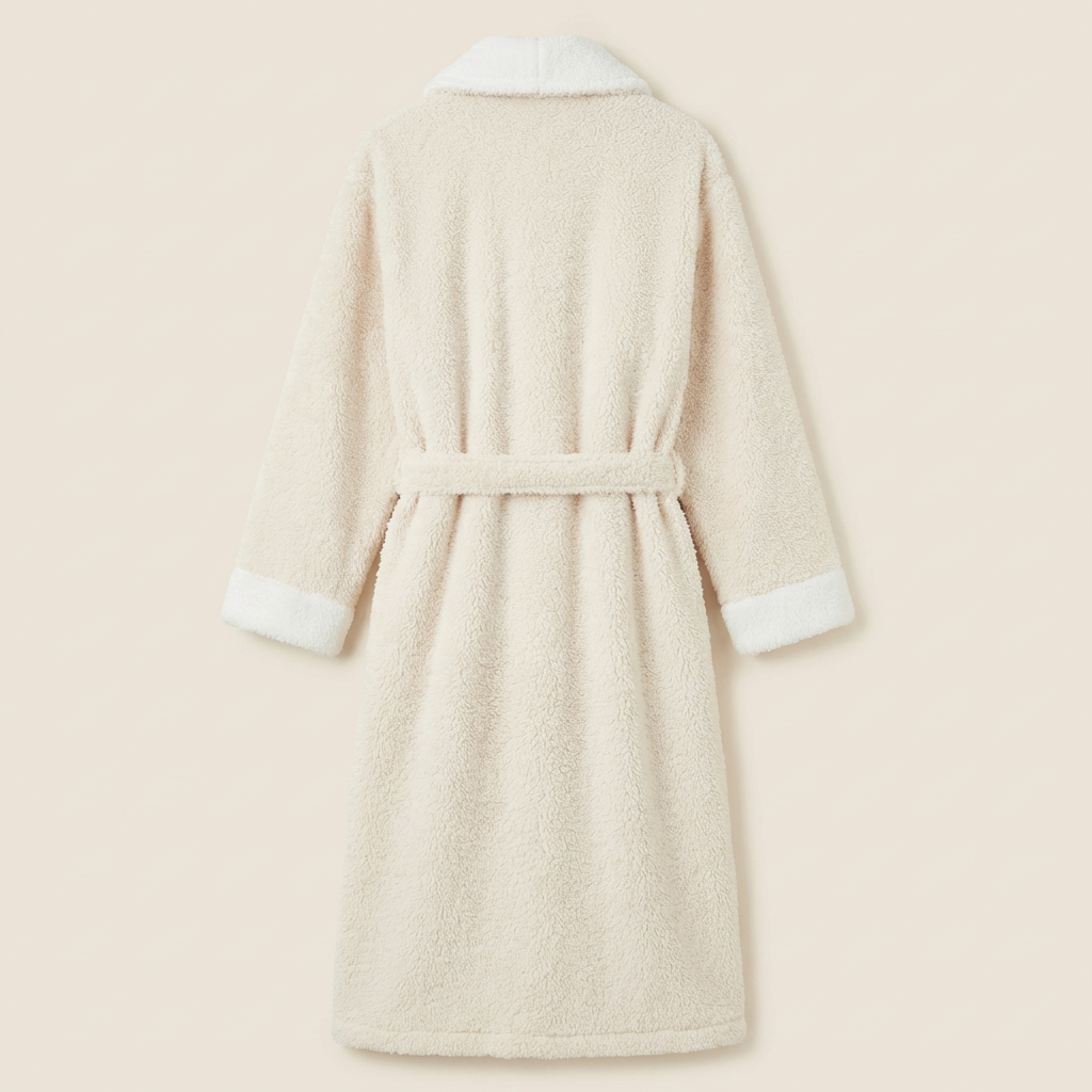 Peignoir Long Homme et Femme en Polaire Épaisse