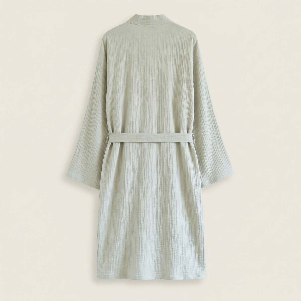 Peignoir Femme Coton Respirant Léger Coupe Kimono