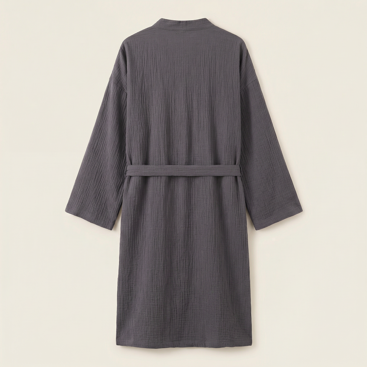 Peignoir Femme Coton Respirant Léger Coupe Kimono