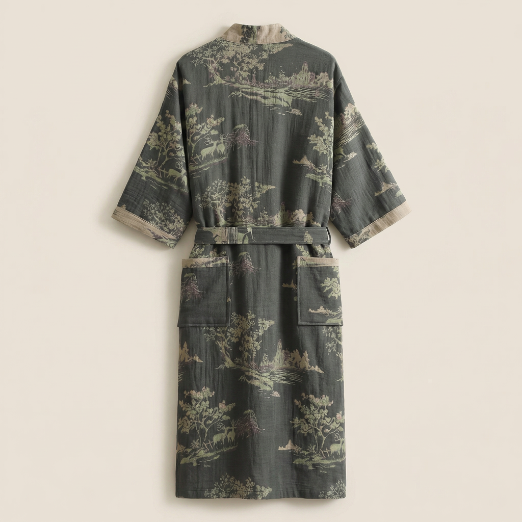 Peignoir Femme Style Japonais