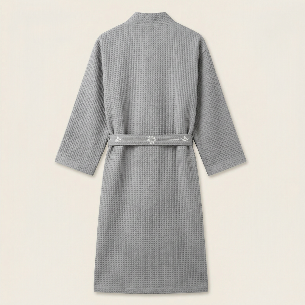 Peignoir Homme Long en Coton Style Luxe