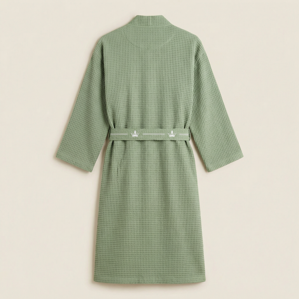 Peignoir Homme Long en Coton Style Luxe