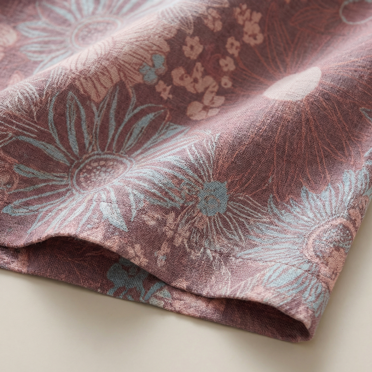 Peignoir Femme Été en Coton Coupe Kimono