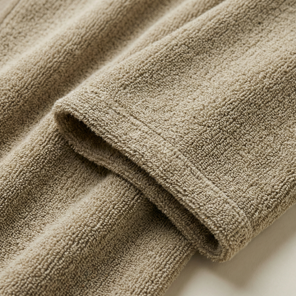 Peignoir Polaire Long Col Châle Confort Hiver