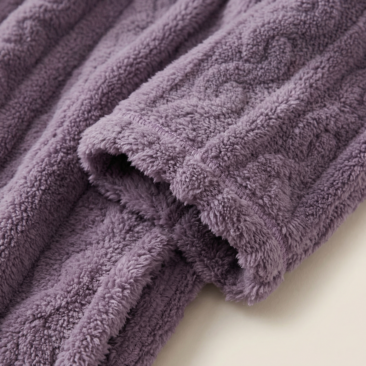 Peignoir Long en Polaire Épaisse Ultra Doux