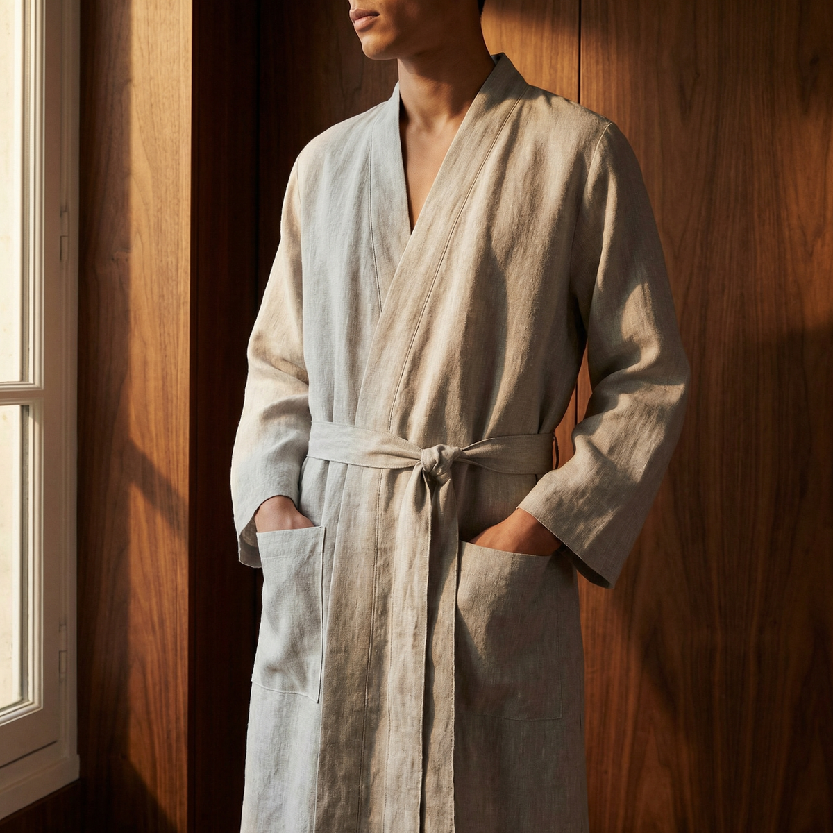 Peignoir Kimono Léger Respirant