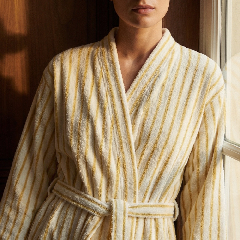 Peignoir Plaid Kimono